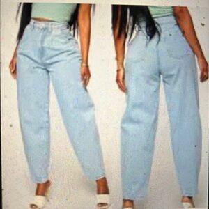 VINTAGE 90’s Chic High Rise Slouchy Straight Leg Mom Jean size 9 GUC